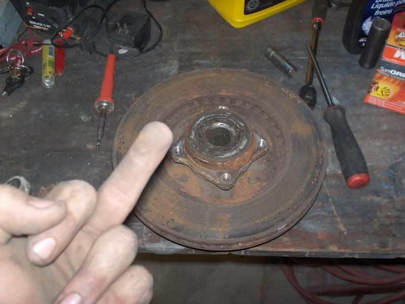 How do you remove front rotor of 95 honda accord? ClutchFans